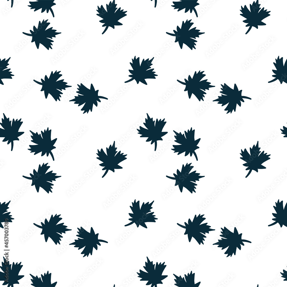 maple leave hallooween witch simple vector seamless pattern outline decorative maple leave hallooween witch simple vector seamless pattern outline decorative