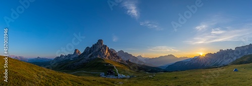 Landscape near Passo Giau in Dolomites, Italy © Richard Semik