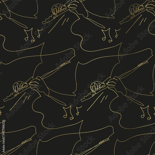 flute pipe sketch vector illustration isolated design element isolated