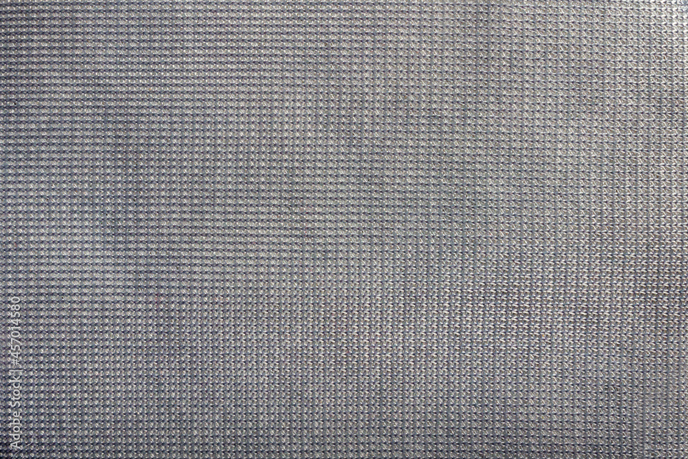 Synthetic grey colored cloth texture.