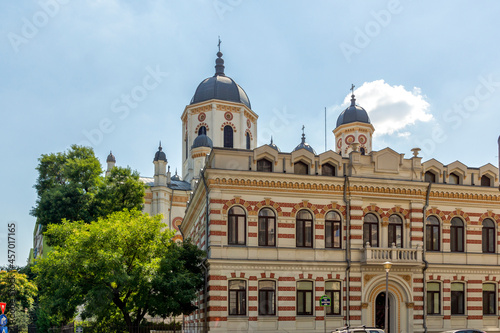 Saint Spyridon the New Church in city of Bucharest, Romania