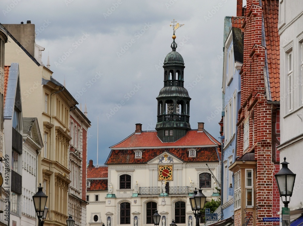Obraz premium Alte Bauwerke in Lüneburg