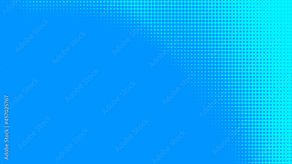 Dots halftone blue color pattern gradient texture with technology digital background. Dots pop art comics with summer background. Dots halftone blue color pattern gradient texture with technology digital background. Dots pop art comics with summer background.