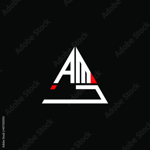 AML letter logo creative design. AML unique design
