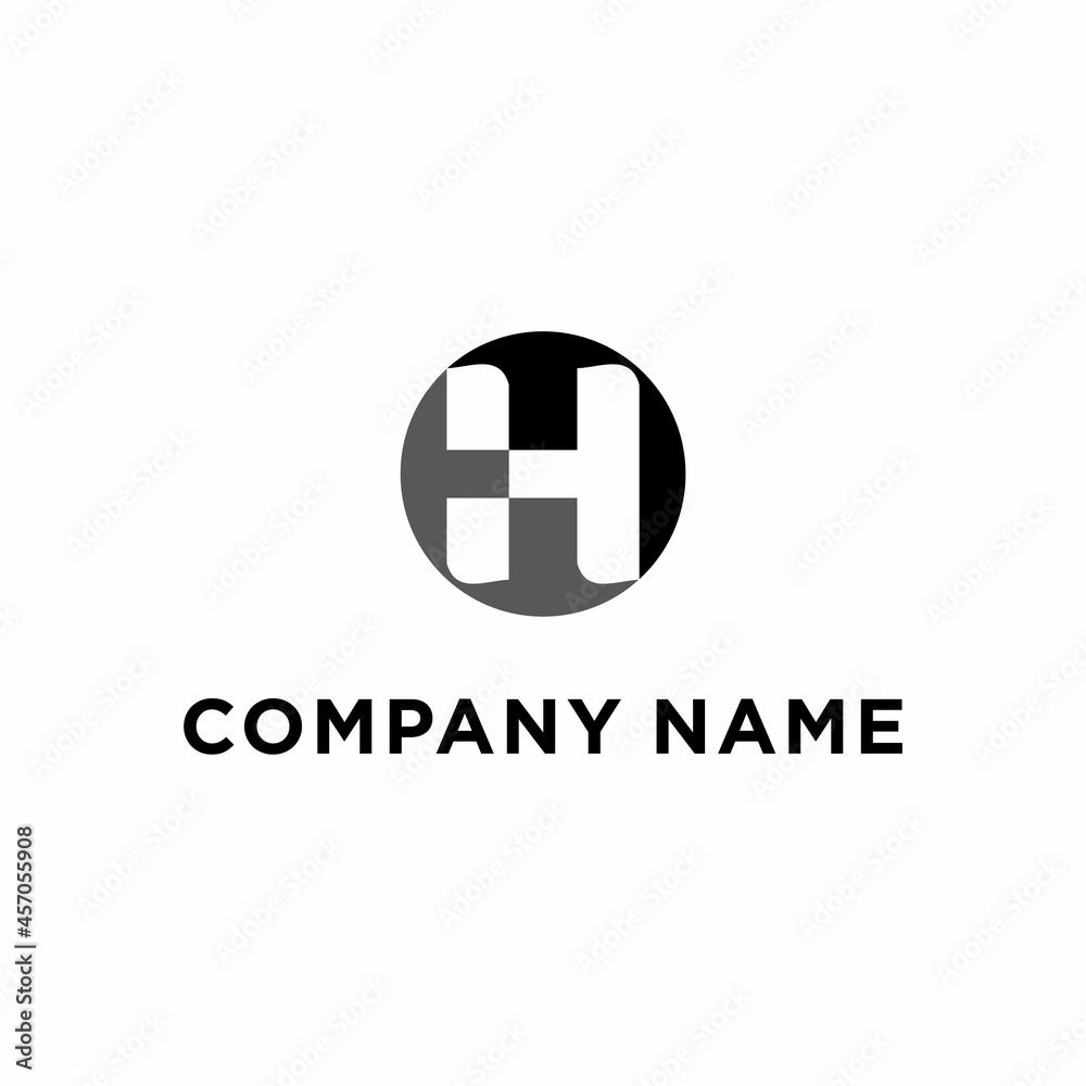 Initial Letter HT Logo Design Stock Vector Initial Letter HT Logo Design Stock Vector