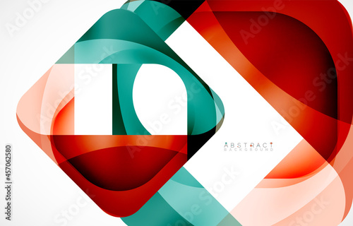 Minimal background. Abstract square shape with round corners created with wavy forms. Vector Illustration For Wallpaper, Banner, Background, Landing Page Free Download Minimal background. Abstract square shape with round corners created with wavy forms. Vector Illustration For Wallpaper, Banner, Background, Landing Page - GFXLoad
