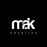MAK Letter Initial Logo Design Template Vector Illustration
