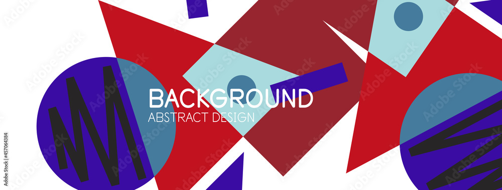 Abstract background with blocks, lines, geometric shapes. Techno or business concept for wallpaper, banner, background, landing page Abstract background with blocks, lines, geometric shapes. Techno or business concept for wallpaper, banner, background, landing page