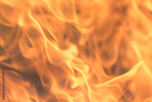 close up shot of blaze fire flame texture background