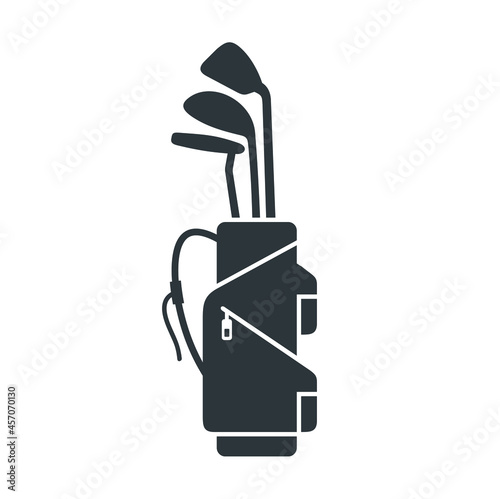illustration of golf bag photo