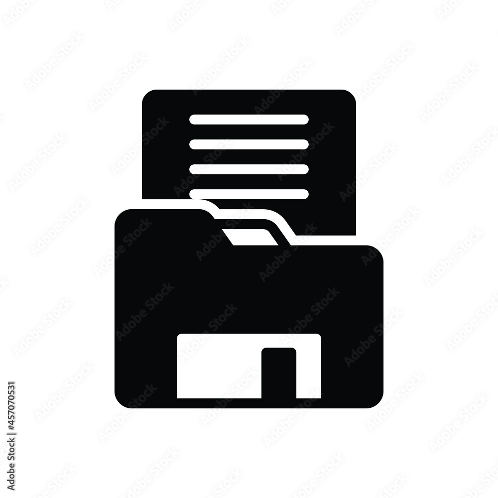 Black solid icon for holder Black solid icon for holder