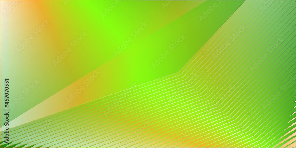 abstract green background with lines