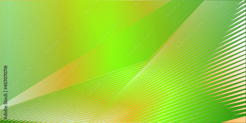 abstract green background with lines