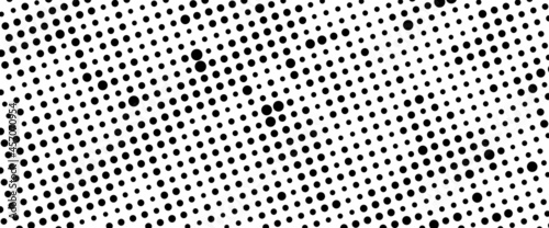 The halftone texture is monochrome. Vector chaotic background