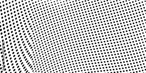 The halftone texture is monochrome. Vector chaotic background.