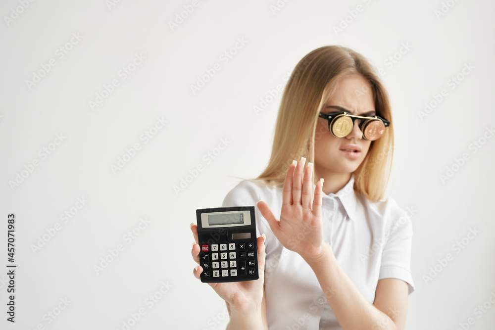 pretty woman commerce internet finance investment light background pretty woman commerce internet finance investment light background