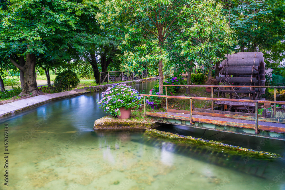 Water games in the village of the ancient mills. Water games in the village of the ancient mills.