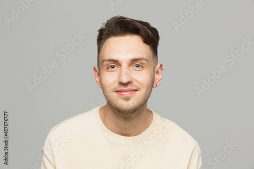 Portrait smiling young man
