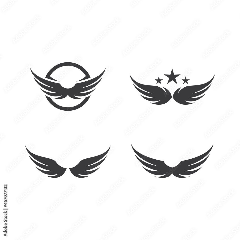 Wing illustration design
