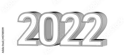 Happy New Year 2022 Text Ty...