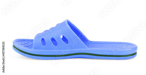 Quadro su tela house slippers isolated on white background