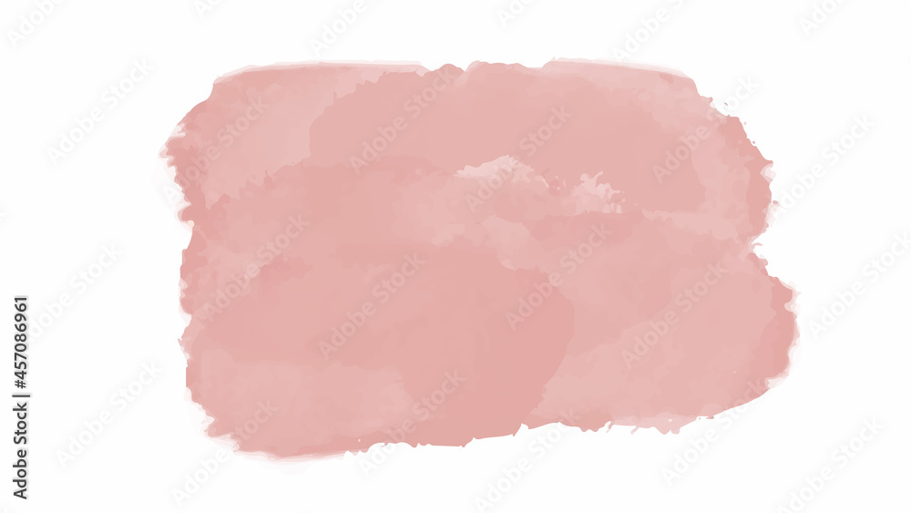 Earth tone watercolor background for your design, watercolor background concept, vector.