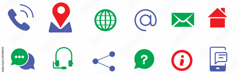 Business card contact information icons. Business card icon set of different styles. Thin Line symbols set
Business card contact information icons. Business card icon set of different styles. Thin Line symbols set