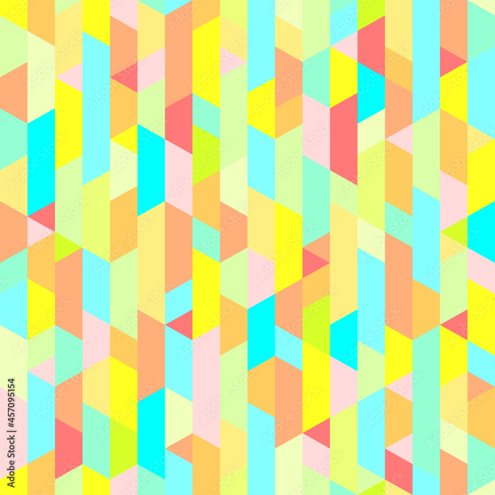 custom made wallpaper toronto digitalSeamless multicolored pattern. Abstract tile wallpaper of the surface. Bright colors. Template for polygraphy, posters, t-shirts and textiles