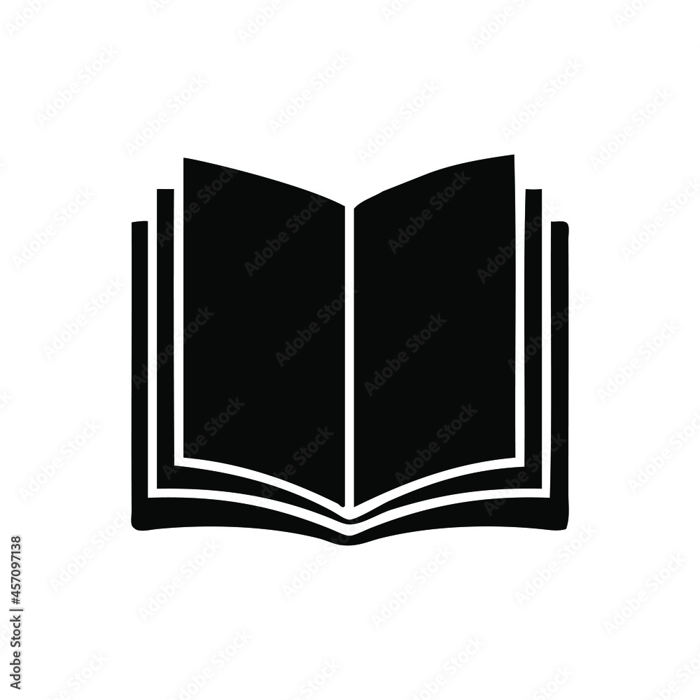 Book vector icon. notebook illustration sign. documents symbol or logo. Book vector icon. notebook illustration sign. documents symbol or logo.