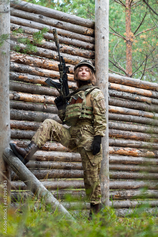Female serviceman Female serviceman
