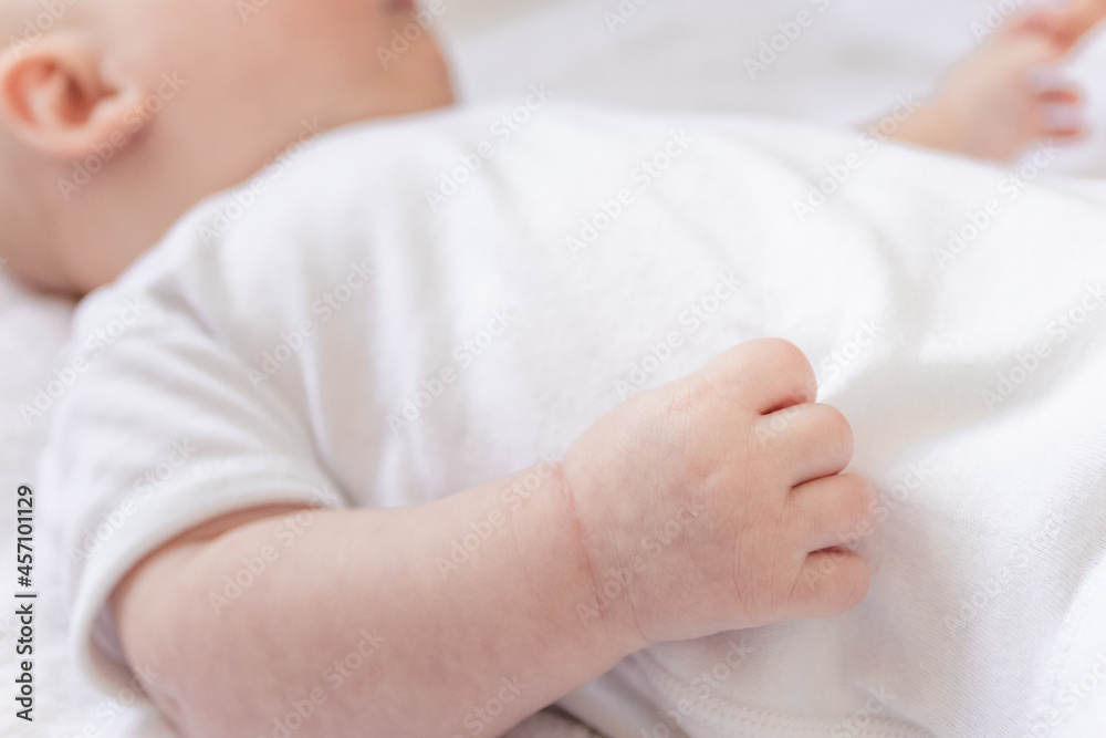 kids concept. newborns. details. pen of a small child. kids concept. newborns. details. pen of a small child.