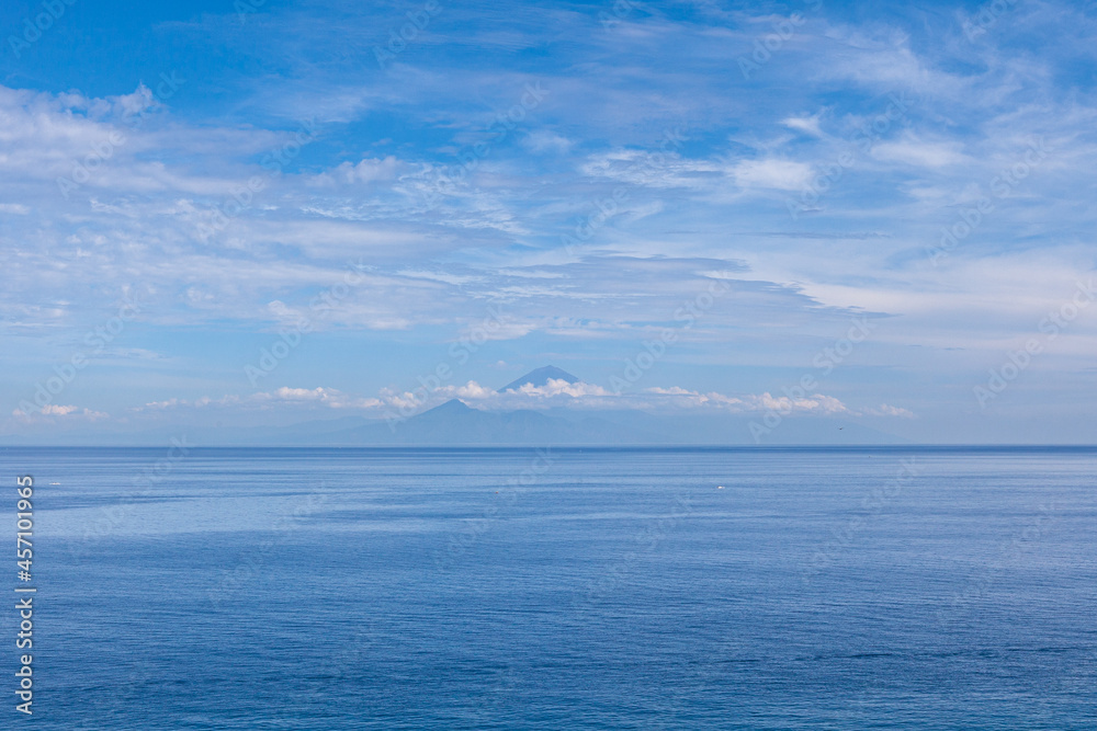 blue sky and sea