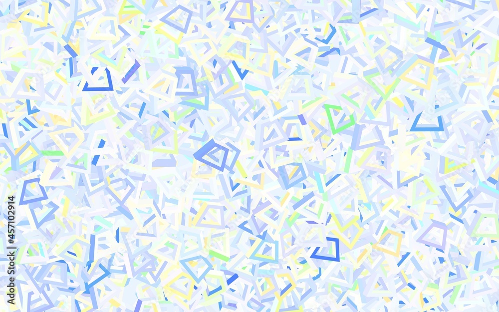 Light Pink, Green vector template with chaotic shapes. Light Pink, Green vector template with chaotic shapes.