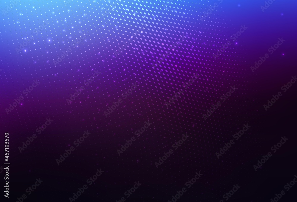 Fototapeta premium Dark Pink, Blue vector Beautiful colored illustration with blurred circles in nature style.