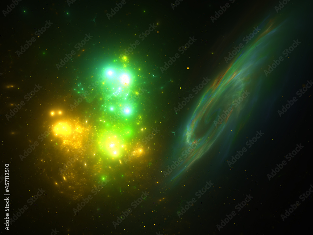 Fototapeta premium nebula galaxy background