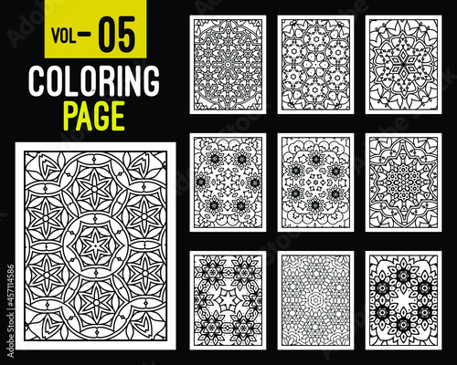 Adult coloring page bundle