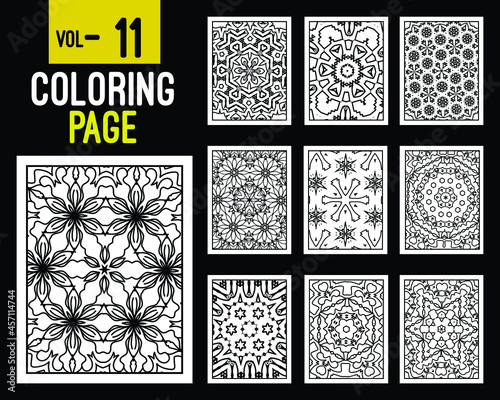Adult coloring page bundle