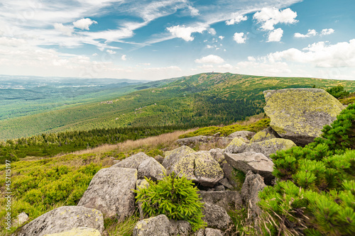 Fototapeta Naklejka Na Ścianę i Meble -  Sudetes, Giant Mountains, Śnieżne Kotły, Schneegruben, Karkonosze, Sudety, Poland