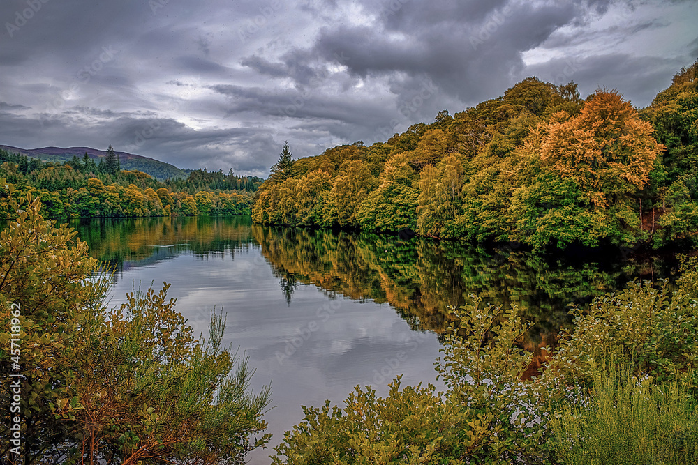 River Tummel Pitlochry in Autumn River Tummel Pitlochry in Autumn