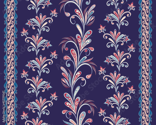 Seamless pattern in ethnic traditional style.