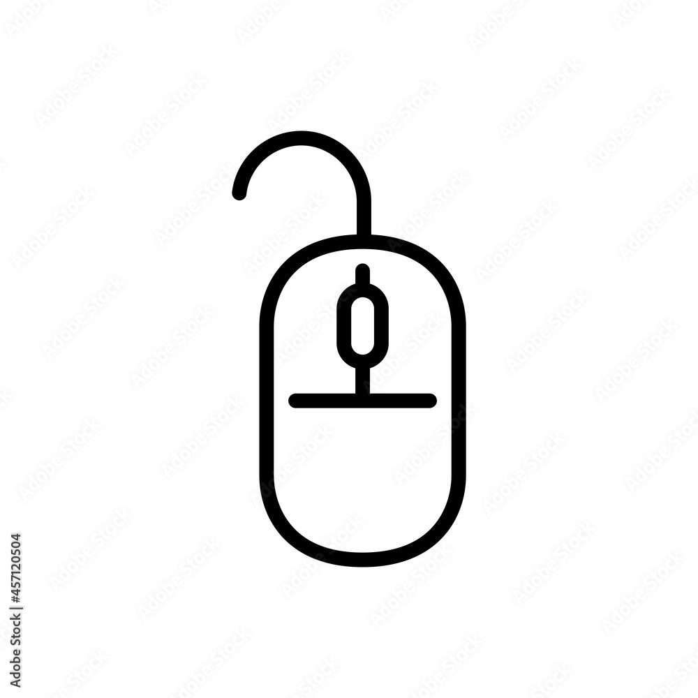 Mouse vector icon. PC illustration sign. computer symbol. device logo or mark. Mouse vector icon. PC illustration sign. computer symbol. device logo or mark.