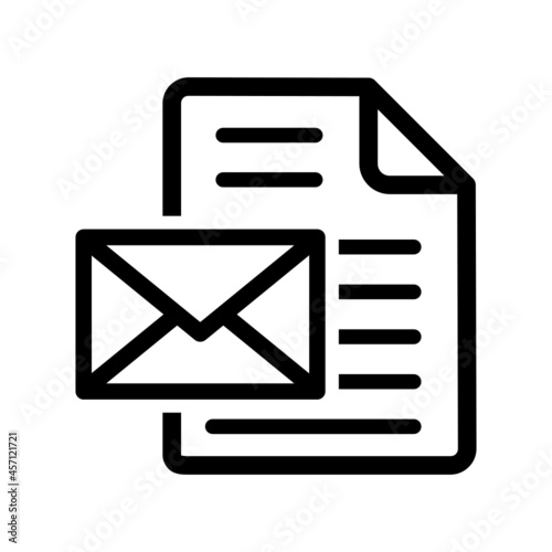 list i koperta ikona
