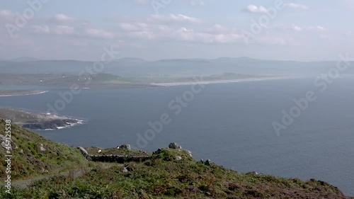 Tiemlapse of the coastline by Marmeelan and Falcorrib south of Dungloe, County Donegal - Ireland photo