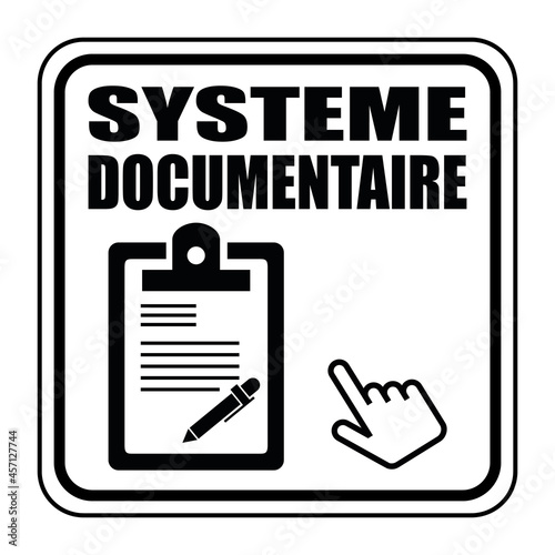 Logo système documentaire.