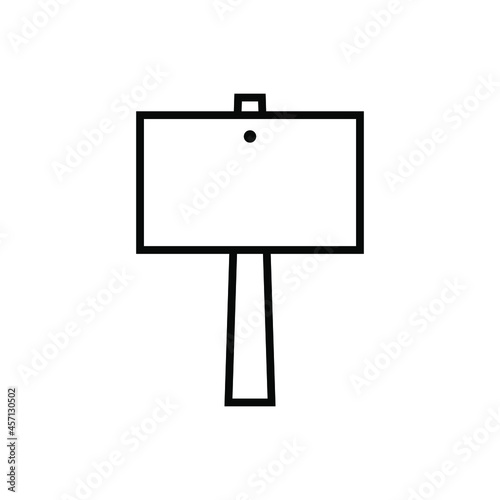 Direction board icon vector set. pointer illustration sign collection. route symbol.