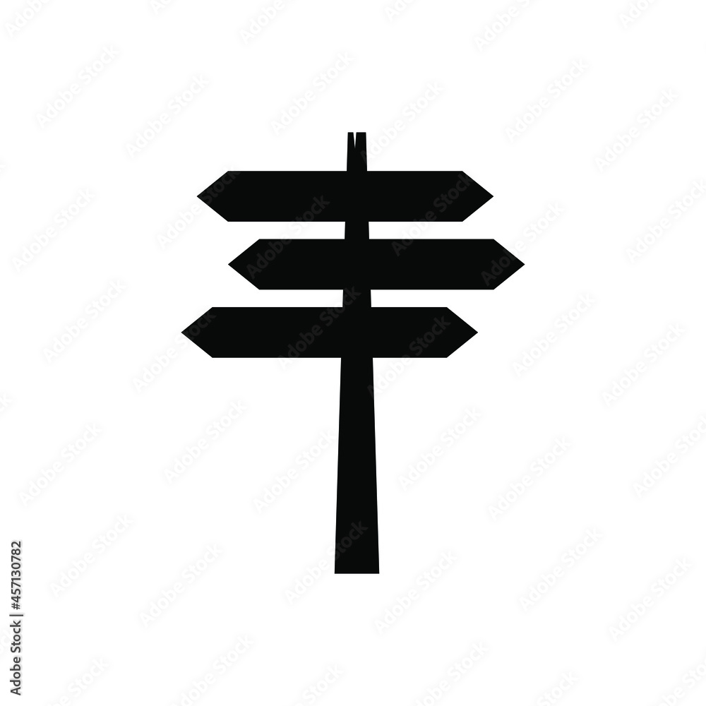 Direction board icon vector set. pointer illustration sign collection. route symbol. Direction board icon vector set. pointer illustration sign collection. route symbol.