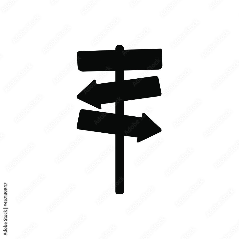 Direction board icon vector set. pointer illustration sign collection. route symbol. Direction board icon vector set. pointer illustration sign collection. route symbol.