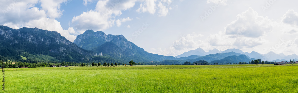 Allgäuer Alpen bei Füssen, Bayern, Deutschland 