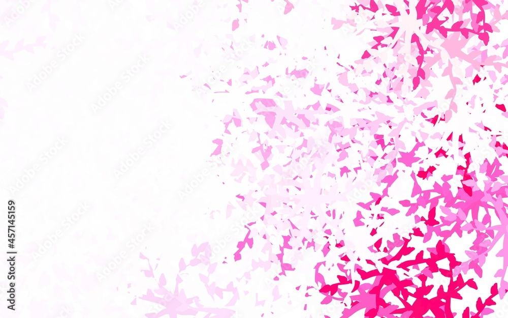Light Pink vector texture with abstract forms. Light Pink vector texture with abstract forms.