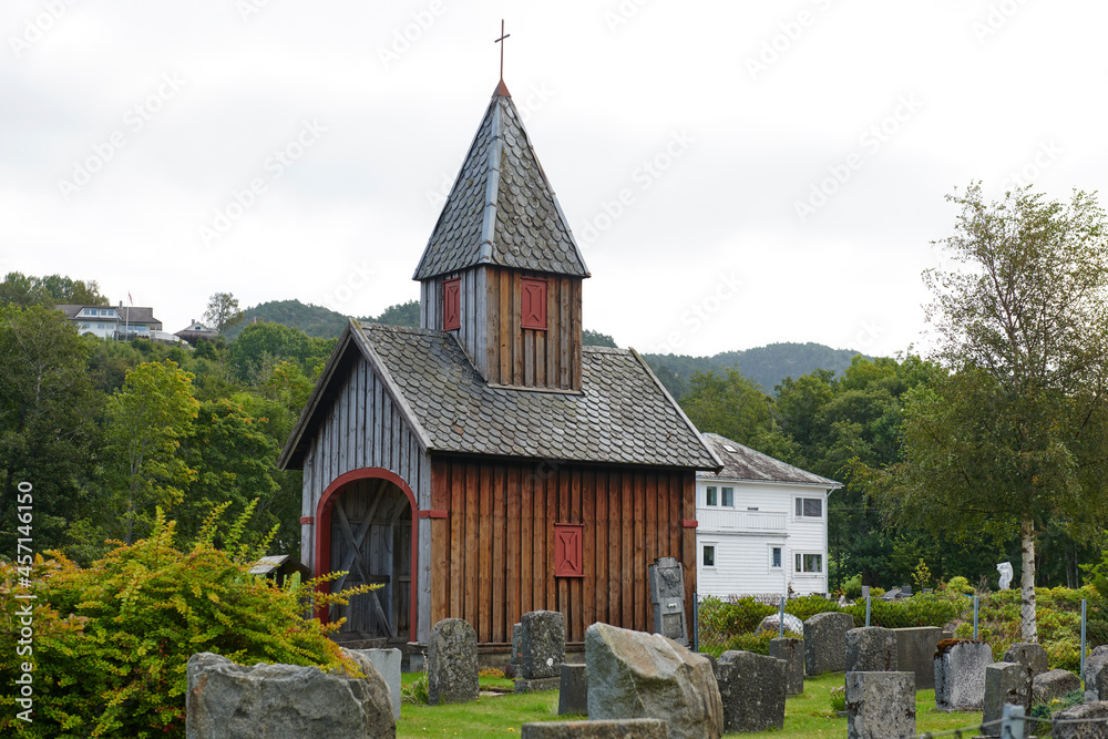 Capilla noruega junto a cementerio Capilla noruega junto a cementerio